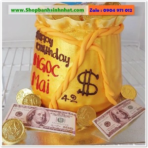 Bánh Sinh Nhật Hũ Vàng - VA130